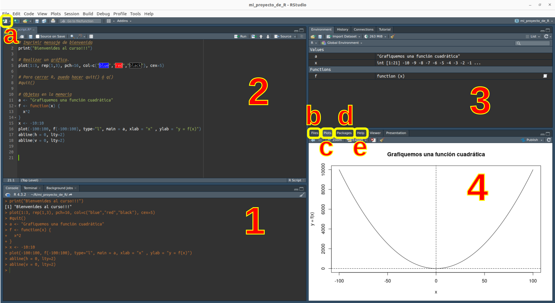 Tutorial De R Studio Primeros pasos